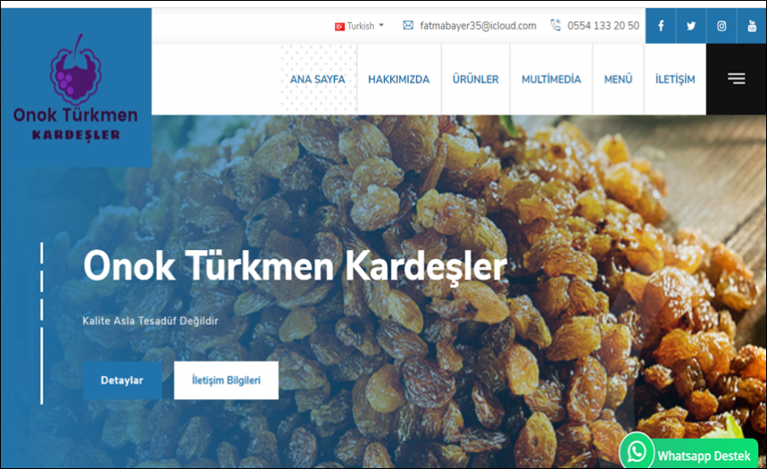 ONOK TÜRKMEN KARDEŞLER İNTERNET SİTESİ TESLİM EDİLDİ 