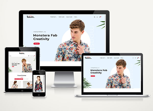 E-Ticaret Butik/Giyim Paketi Dress v4.0
